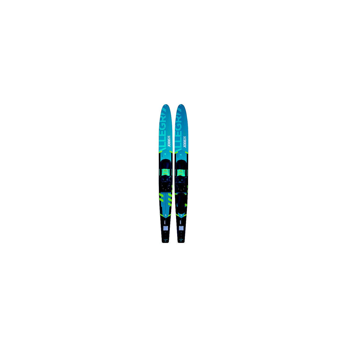 Jobe 20332200367 Allegre Combo Skis, 67", Teal