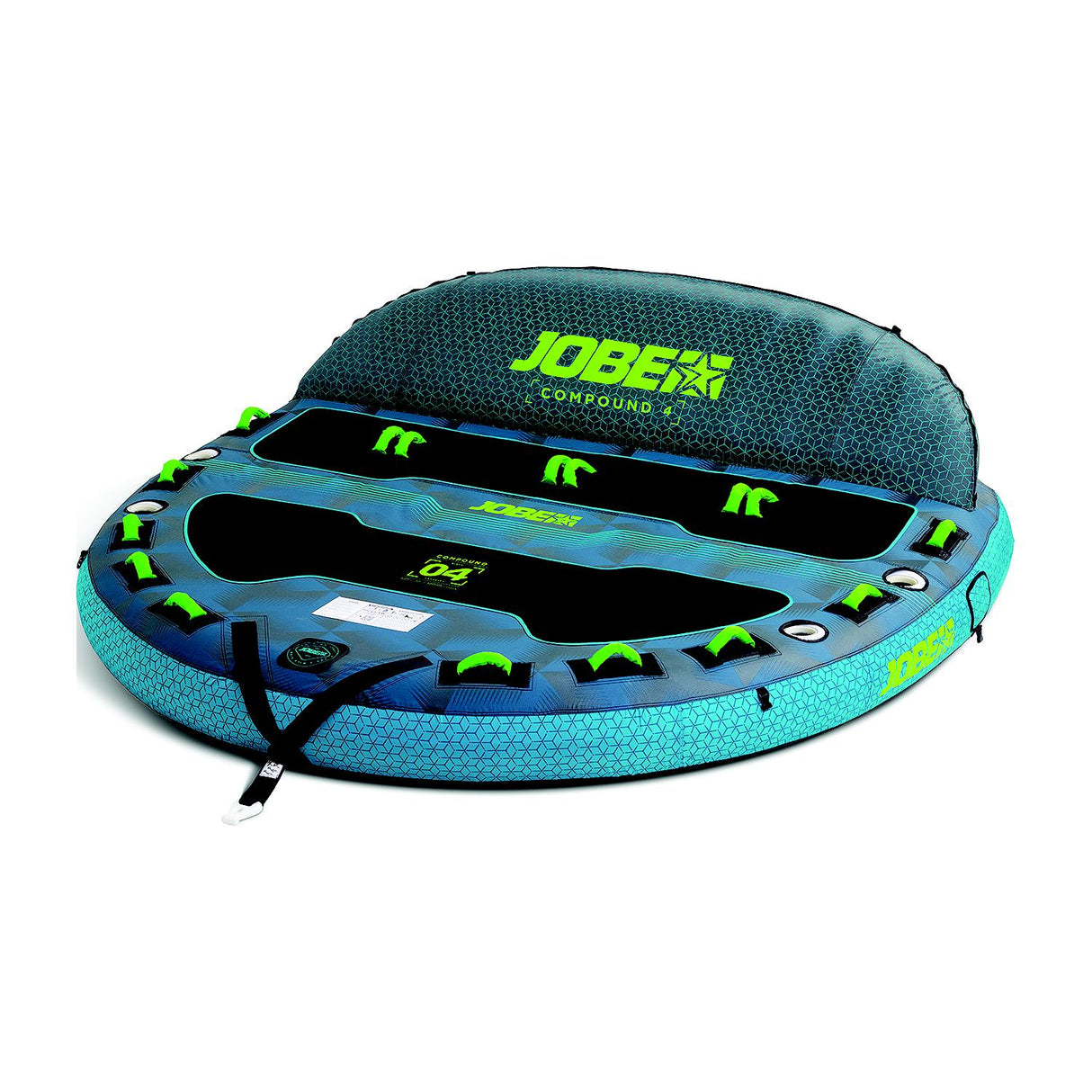 Jobe 230425002PCS Compound Towable 4P, Inflated: 110" x 102" x 29.5"
