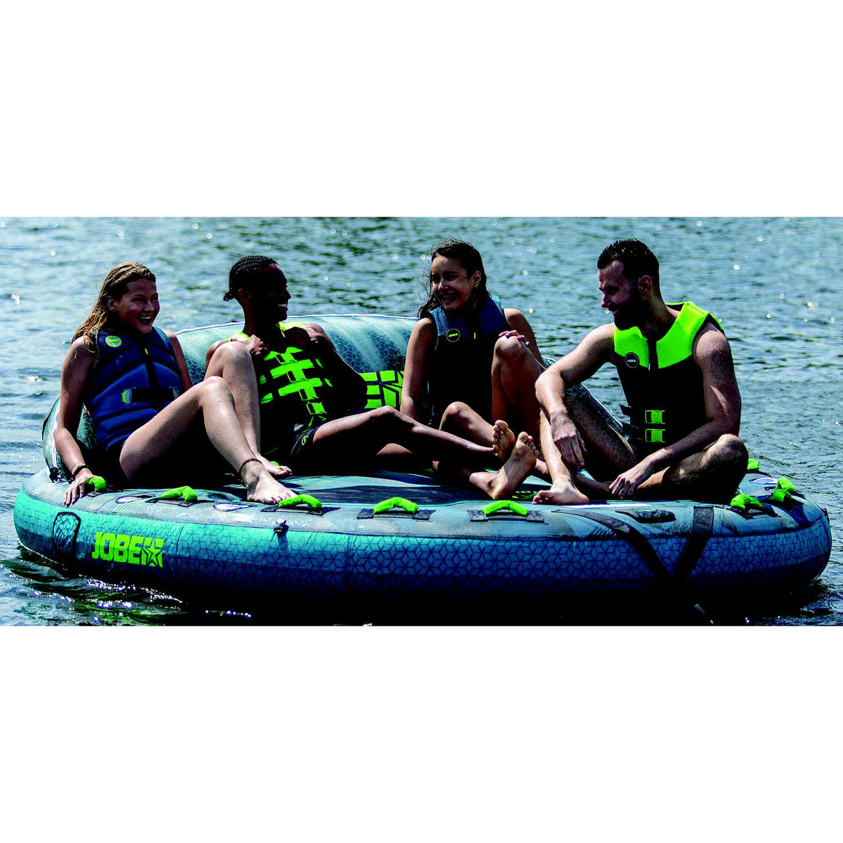 Jobe 230425002PCS Compound Towable 4P, Inflated: 110" x 102" x 29.5"