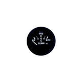Faria 12819 Euro Black 2" Cylinder Head Temperature Gauge With Sender (60-220F)