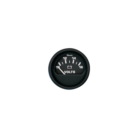 Faria 12821 Euro 2" Voltmeter Gauge (10-16 VDC)