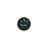 Faria Chesapeake SS Black 2" Gauge - Fuel Level Gauge (E-1/2-F)
