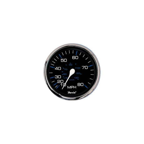Faria Chesapeake SS Black 2" Gauge - Voltmeter Gauge (10-16 VDC)