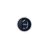Faria Chesapeake SS Black 2" Gauge - Trim Gauge