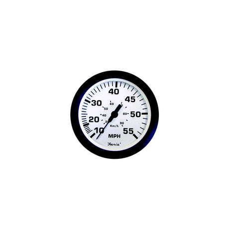Faria Euro 4" Gauge - 6000 RPM Tachometer (Gas) (Inboard & I/O)