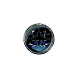 Faria F33751 Chesapeake Black Stainless Steel Multifunction Gauge: Fuel Level, Oil psi, Water Temp, Voltmeter