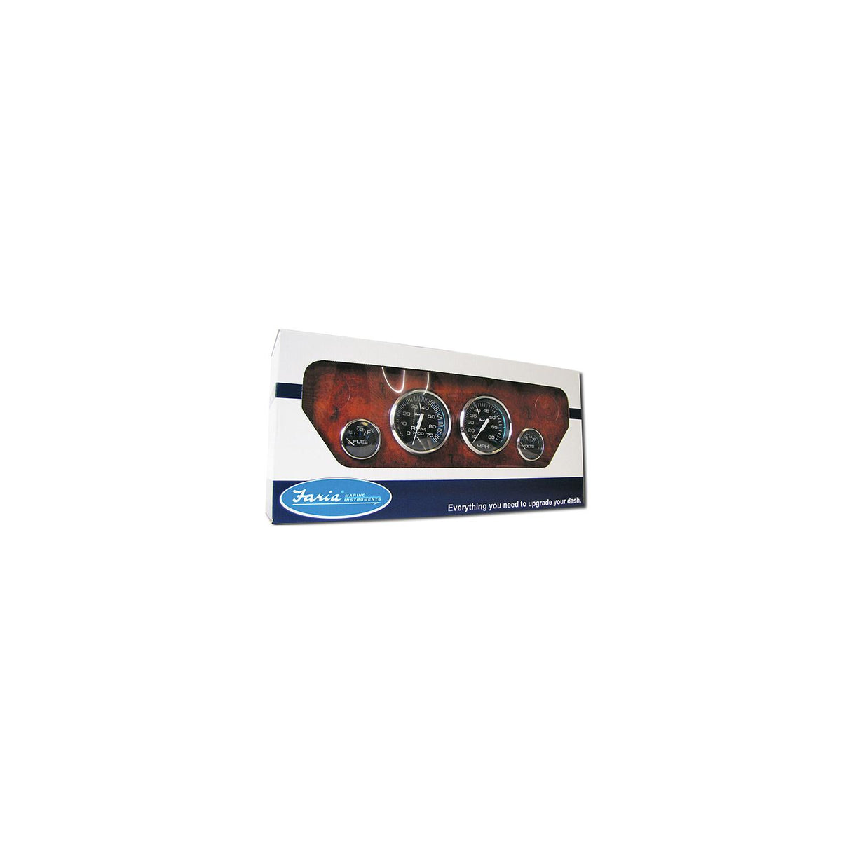 Faria Chesapeake SS 4 Gauge Outboard Set