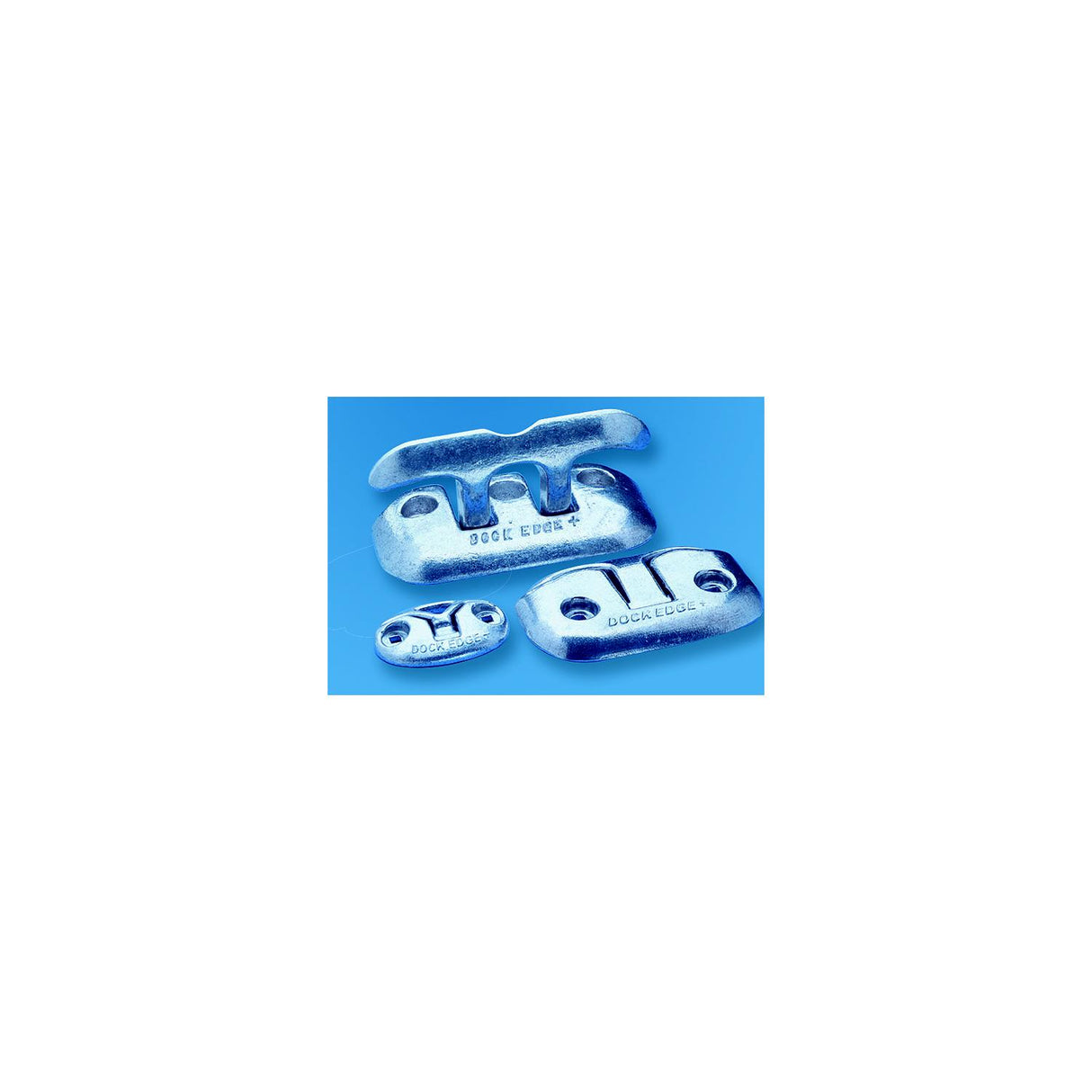 Dock Edge DE2606PF Flip-Up Dock Cleat, Polished
