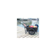 Dock Edge DE90605F Powder Coated Steel Frame iCart Dock Cart With Removable Poly Bucket & Solid Tires