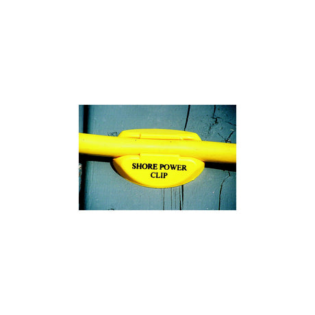Dock Edge DE91200F Shore Power Clip For 30 Amp Cords Yellow (4/Bag)