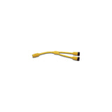 Marinco 154AY Standard "Y" Adapter Dock Side Male 50A 125V Locking to Boat Side Female 2-50A/125V Locking With Sealing Collar System