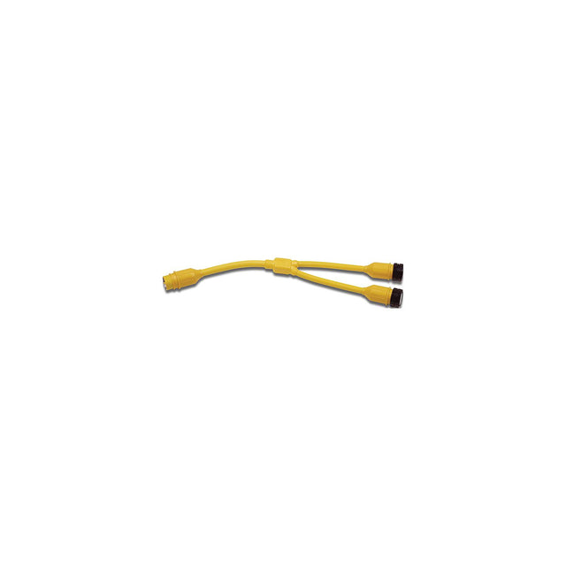 Marinco 154AY Standard "Y" Adapter Dock Side Male 50A 125V Locking to Boat Side Female 2-50A/125V Locking With Sealing Collar System