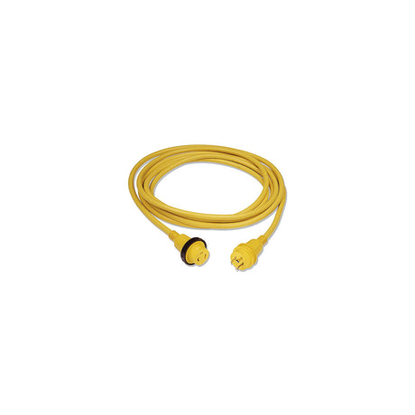 Marinco 199117 30A/125V Powercord Plus® ShorePower Cordset w/LED, 25' Yellow
