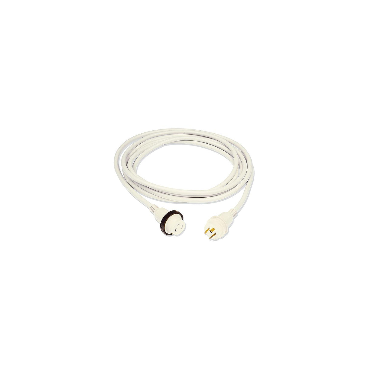 Marinco 25SPPW 30A/125V Powercord Plus® ShorePower Cordset w/LED, 25' White