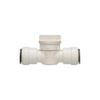 Aqualock 0959098 Plastic Fitting, Straight Valve, 1/2" CTS