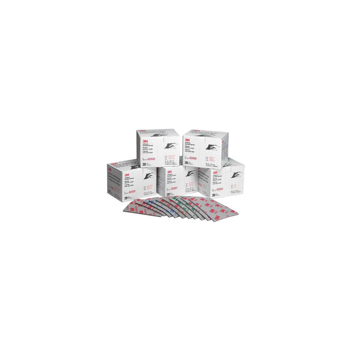 Microfine Sanding Sponge 20/Bx