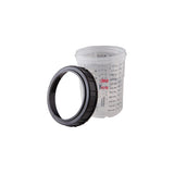 Paint Prep System Large Cup & Collar 1/Bx