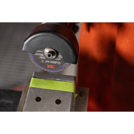 3M 33457 Cubitron™ 3 Cut-Off Wheel, Quantity: 5, 3" x .0625" x 3/8"