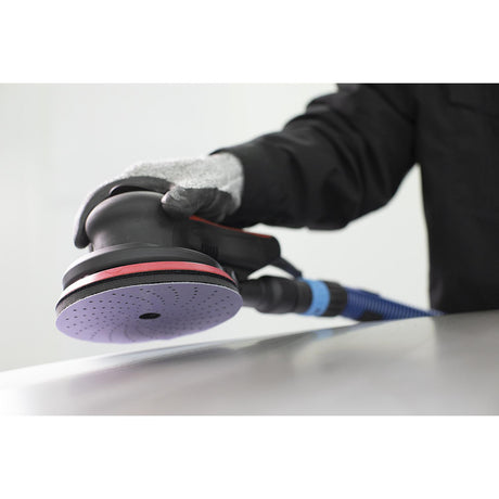 3M 33779 Electric Random Orbital Sander Plug Type B, Vacuum-Ready, 3/16 Orbit, 6", 120v
