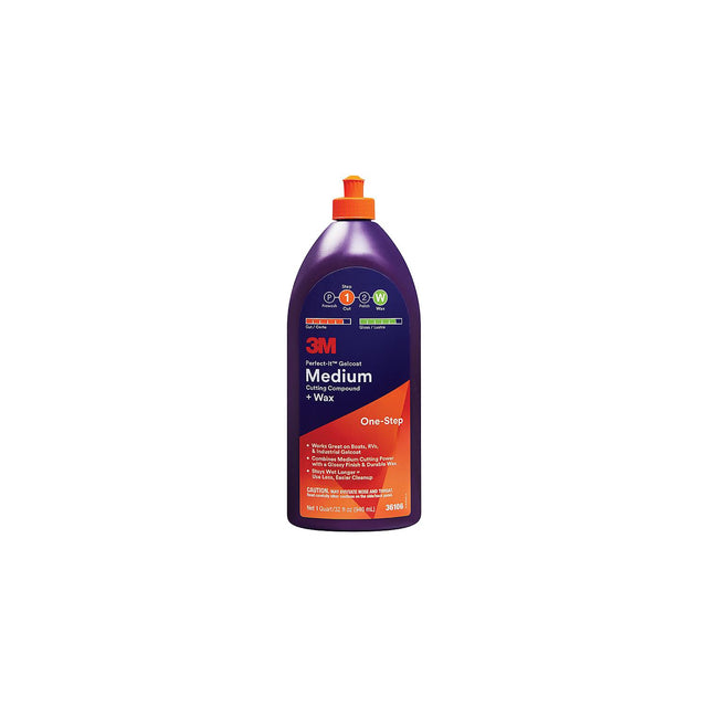 Perfect-It™ Gelcoat Medium Cutting Compound/Wax, Gal.