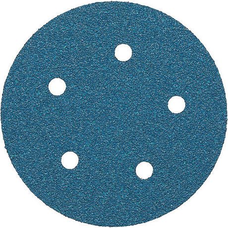 3M 36500 Hookit™ Blue Abrasive Disc Dust-Free,Grade:40E, 5 holes, 50 Discs/Carton, 5"