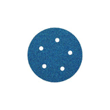 3M 36501 Hookit™ Blue Abrasive Disc Dust-Free,Grade:80E, 5 holes,50 Discs/Carton, 5"