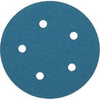 3M 36501 Hookit™ Blue Abrasive Disc Dust-Free,Grade:80E, 5 holes,50 Discs/Carton, 5"