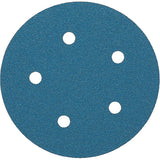 3M 36501 Hookit™ Blue Abrasive Disc Dust-Free,Grade:80E, 5 holes,50 Discs/Carton, 5"