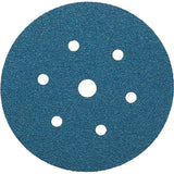3M 36520 Hookit™ Blue Abrasive Disc Dust-Free,Grade:40E, 50 Discs/Carton, 7 holes, 6"