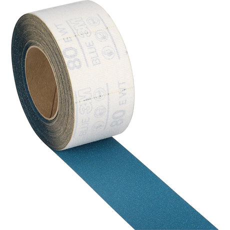 3M 37452 Hookit™ Blue Sheet Roll, 80E, 2-3/4" x 8.7 yd