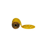 61642 3M™ Stikit™ Gold Abrasive Disc Roll, 180, 6 in, Dust-Free, 100 Discs/Roll, 6 Rolls/Case