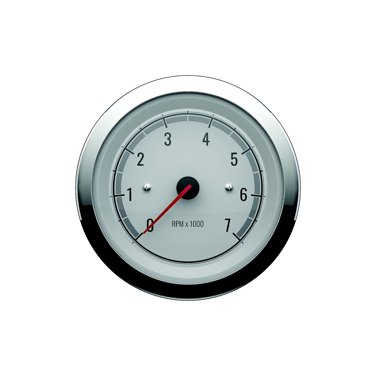 Quicksilver 8M6020074 Tachometer (7,000rpm), White/Chrome