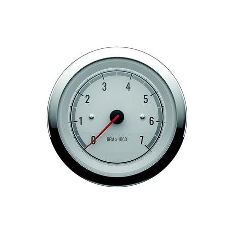Quicksilver 8M6020074 Tachometer (7,000rpm), White/Chrome