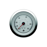 Quicksilver 8M6020076 Speedometer (65mph), White/Chrome
