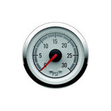 Quicksilver 8M6020079 Water Pressure (0-30psi), White/Chrome