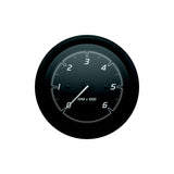 Quicksilver 8M6020097 Tachometer (6,000rpm), Black/Matte Black