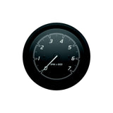 Quicksilver 8M6020098 Tachometer (7,000rpm), Black/Matte Black