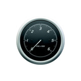 Quicksilver 8M6020109 Tachometer (6,000rpm), Black/Brushed Stainless