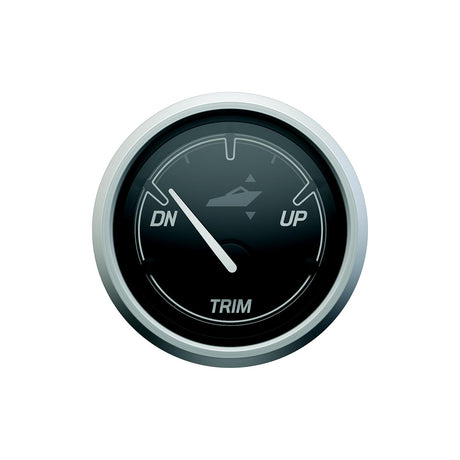 Quicksilver 8M6020114 Power Trim, Black/Brushed Stainless