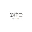 Quicksilver 823426A1 Carburetor Repair Kit, 4-Barrel, MerCruiser, Inline 4- & 6-Cylinder, V6 & V8