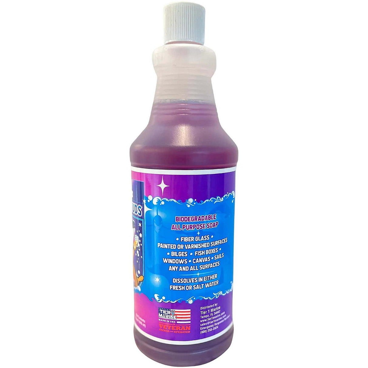 Tier 1 Marine BS00032 Killer Suds Boat Soap, 32 oz