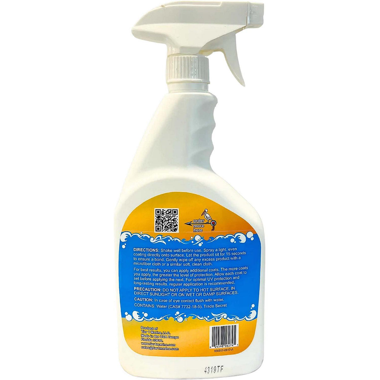 Tier 1 Marine PG00024 Pelican Guard UV Protectant, 24 oz.