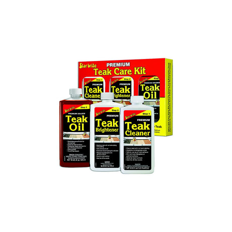 Teak Care Kit, Quart Size