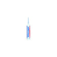 Silicone Sealant, White 10.3 oz. (300 ml.)