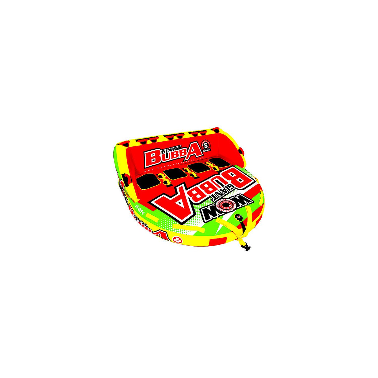 WOW Bubba Hi-Vis Towable, 1-4 Riders