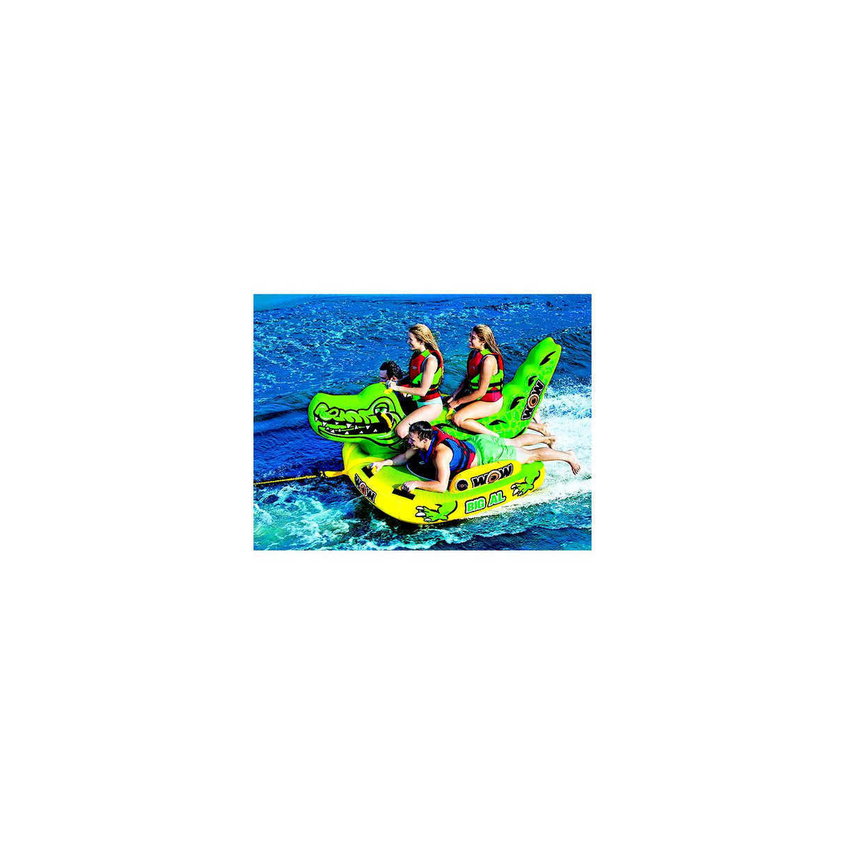 WOW 191070 Big Al Towable, 1-4 Riders