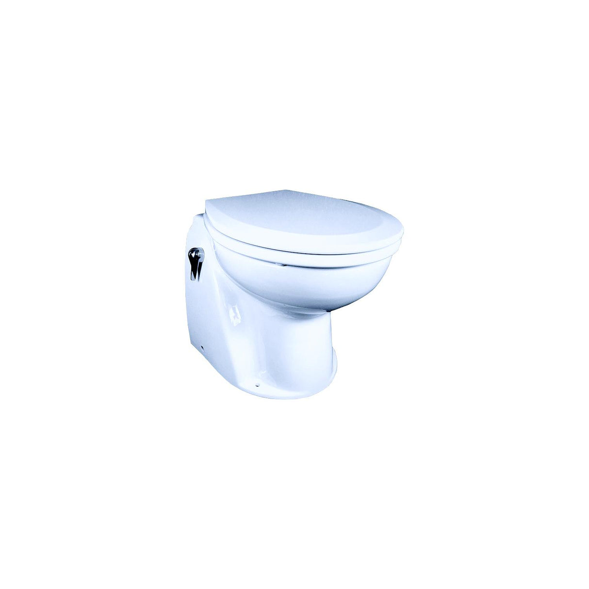 AVHWF01203 Raritan Atlantes Freedom with Vortex-Vac, White, 12v, Household, Freshwater/solenoid, Handle with smart toilet control