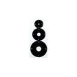 Rig-Rite 625 Rigging Grommet, 3-3/8" Black