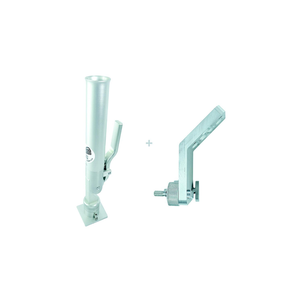 Rod Boss 1000R45LUND Single Dual Axis Rod Holder with 45 Degree Lund Bracket