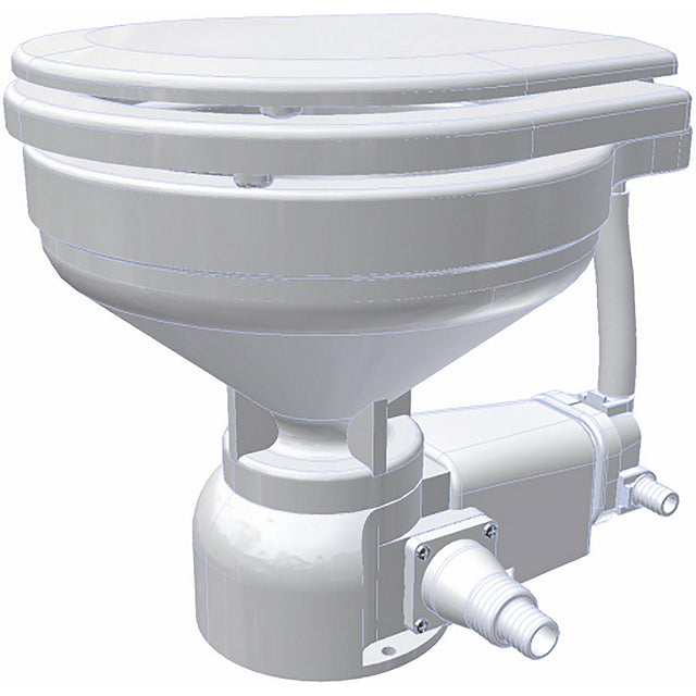 Raritan 160MI012 Seaera Electric Marine Toilet - Compact marine bowl, 12V